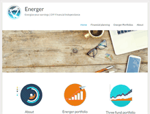 Tablet Screenshot of energer.com